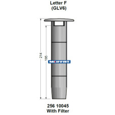 256 10045 - DRAIN UPSTAND GLV5/6