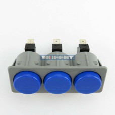 600 30212 - SWITCH  MOMENTARY 1P 3 BANK G4