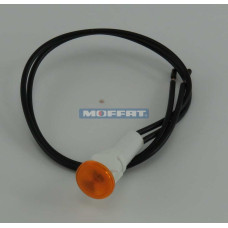 600 30162 - LENS & NEON ASSY (AMBER) 12MM