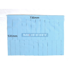 WD20894.31 - CURTAIN,EL.CAB. WD-B 735x535mm