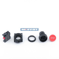 600 30103 - SWITCH  P/B STOP RED CD100